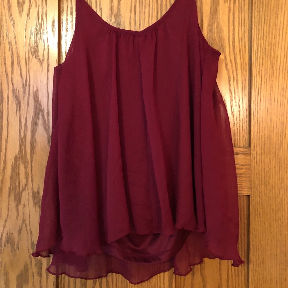 Express sleeveless blouse